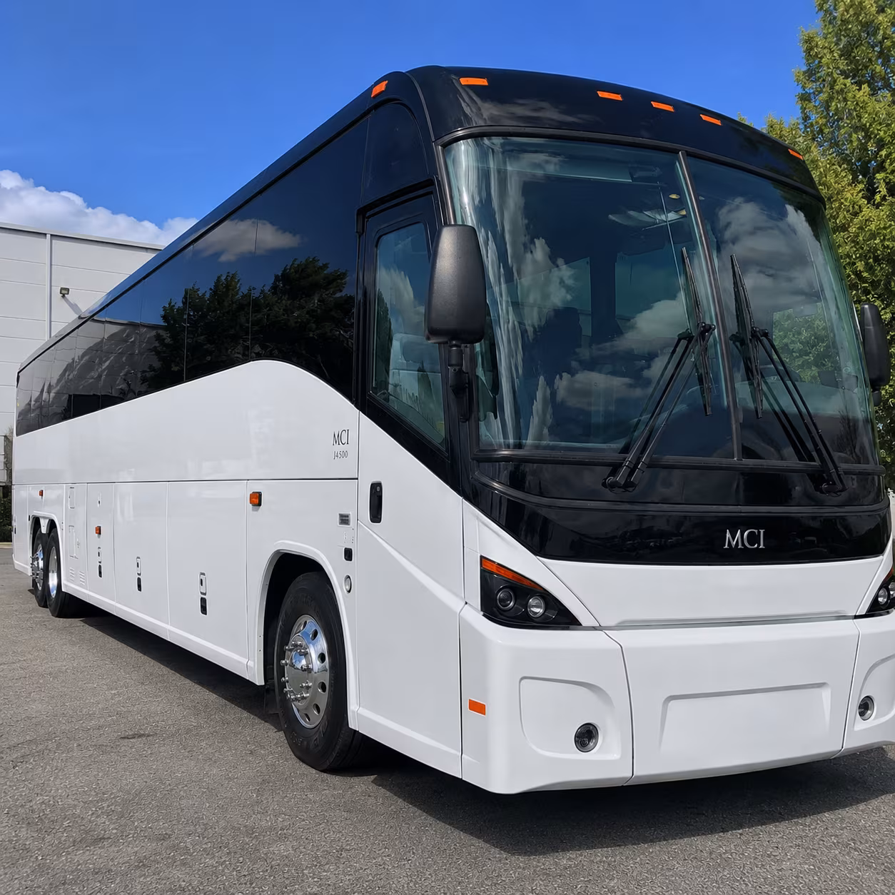bus rental options for upland trips
