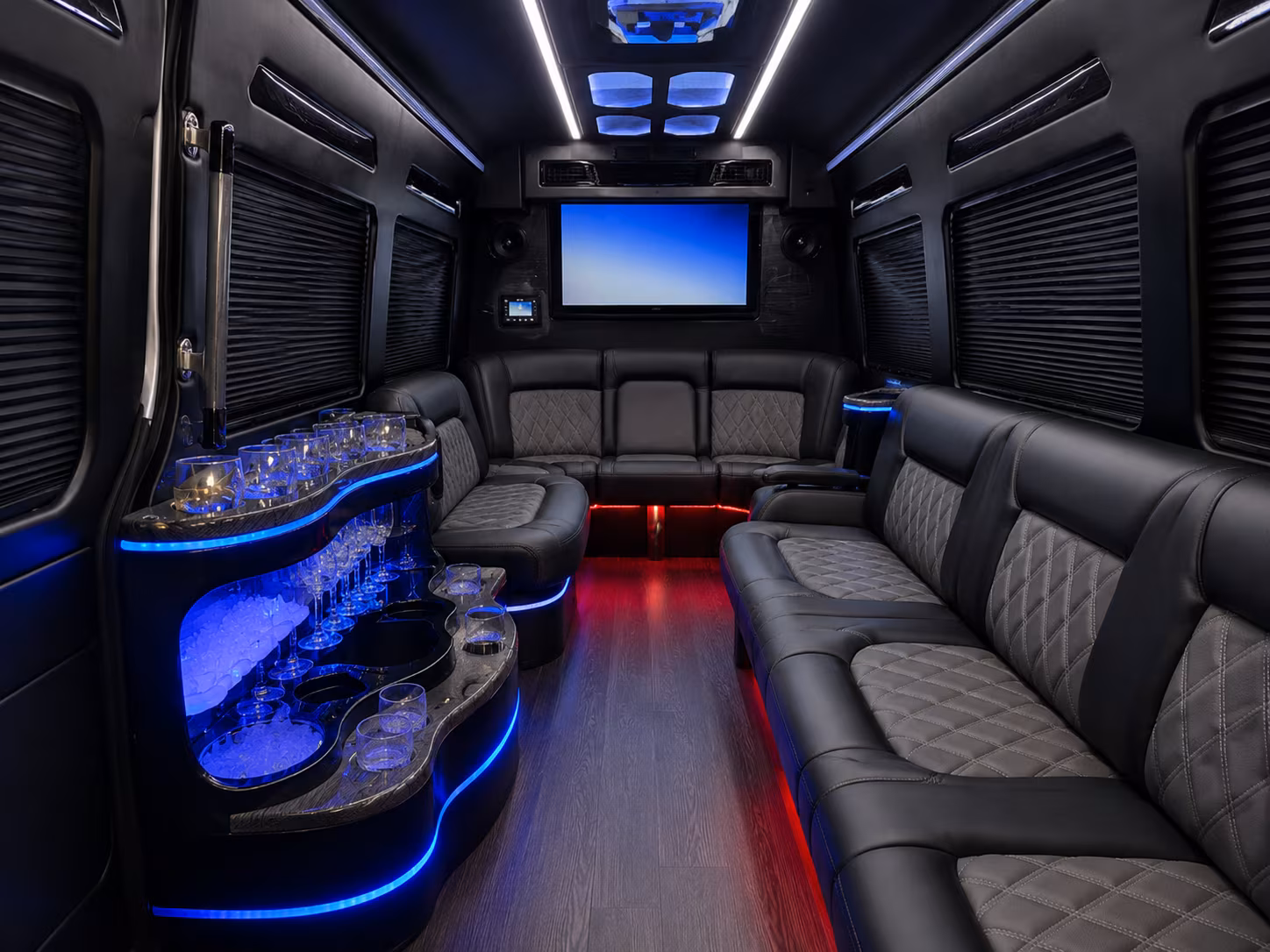bus rentals for corporate retreats and off site meetings near upland
