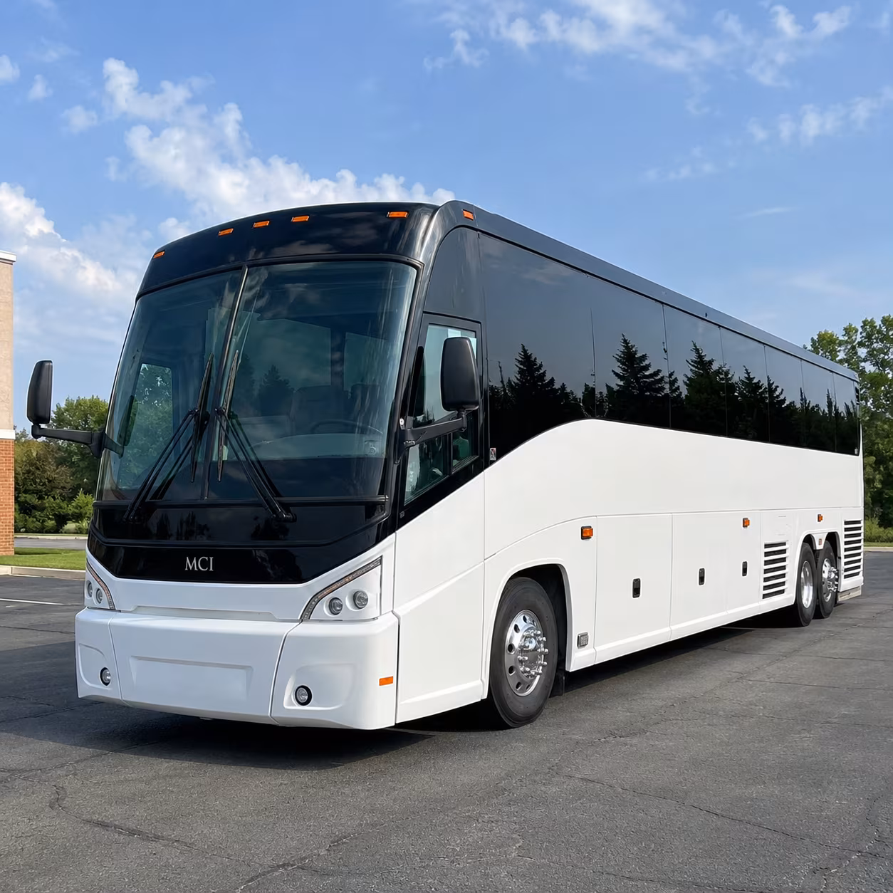 charter buses for sunday worship shuttle services in upland