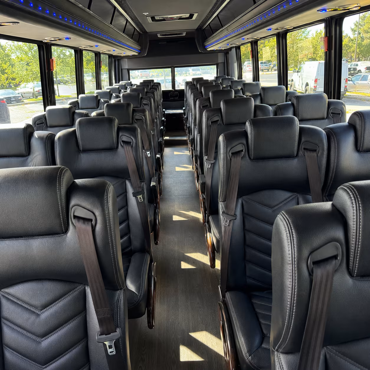 charter buses for upland weddings at foothill and mountain venues