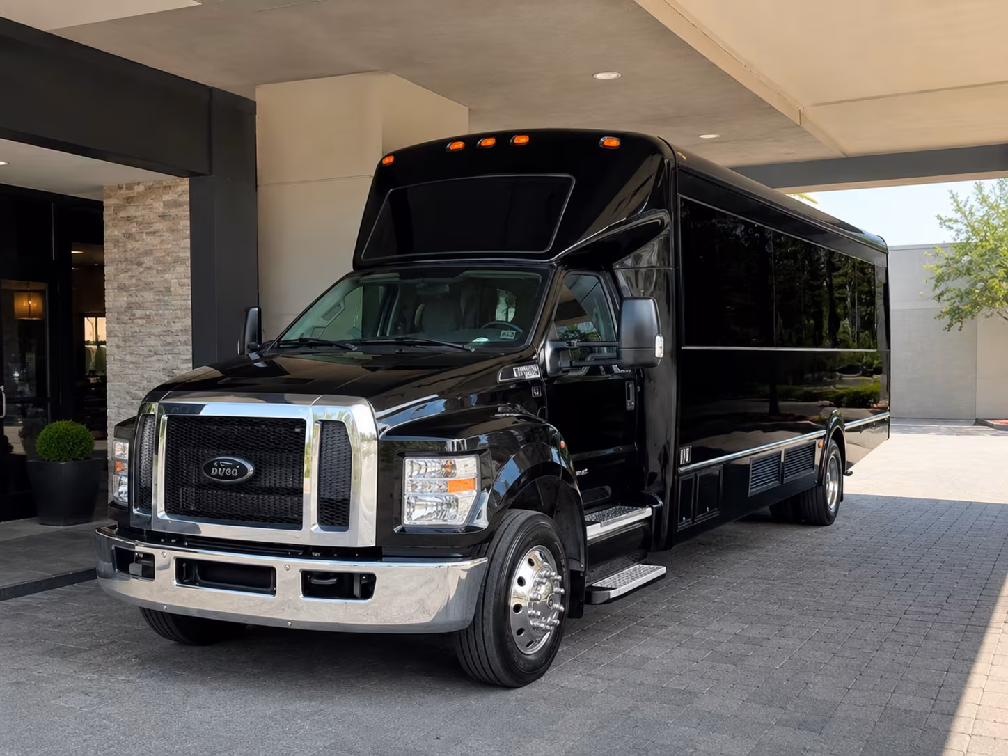 do extra stops add to the cost of a bus rental in upland