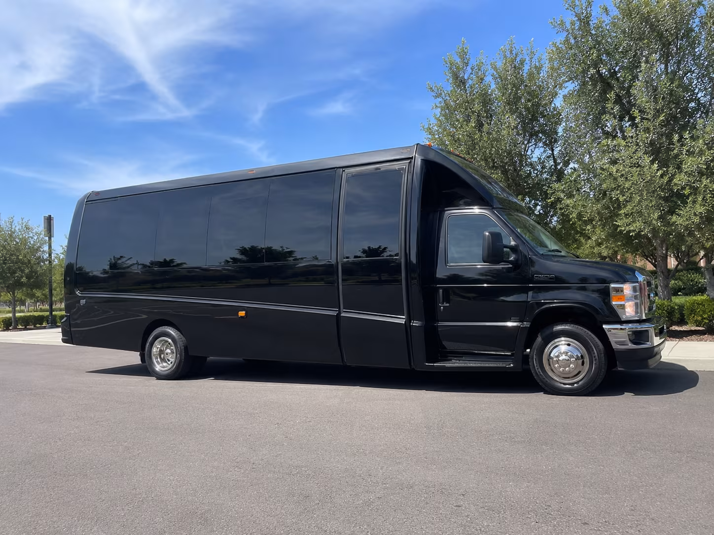 group transportation buses for upland interfaith and community events
