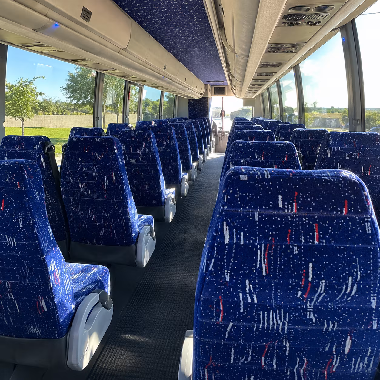 lax charter bus shuttles for upland groups