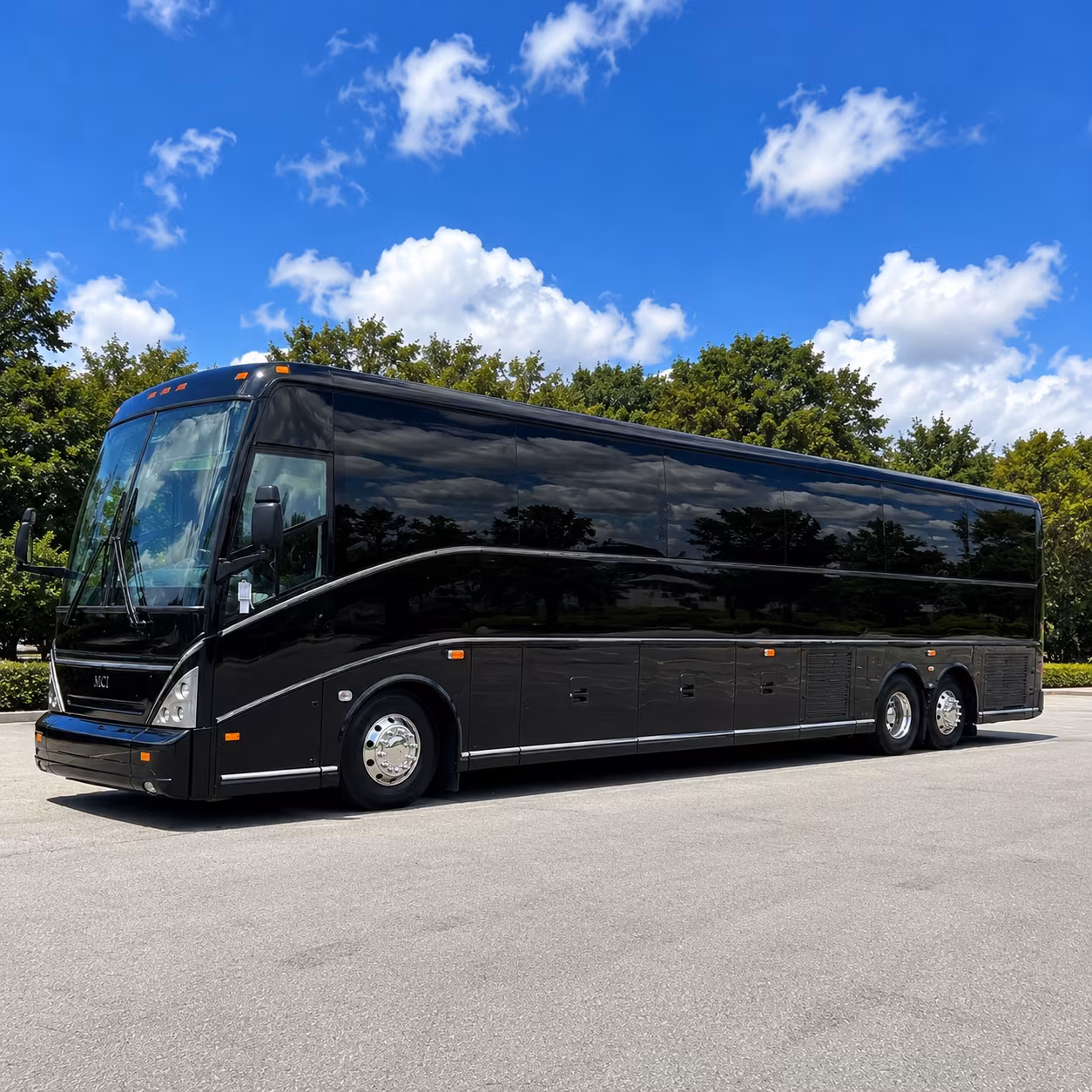 los angeles charter bus rentals and long distance trips from upland