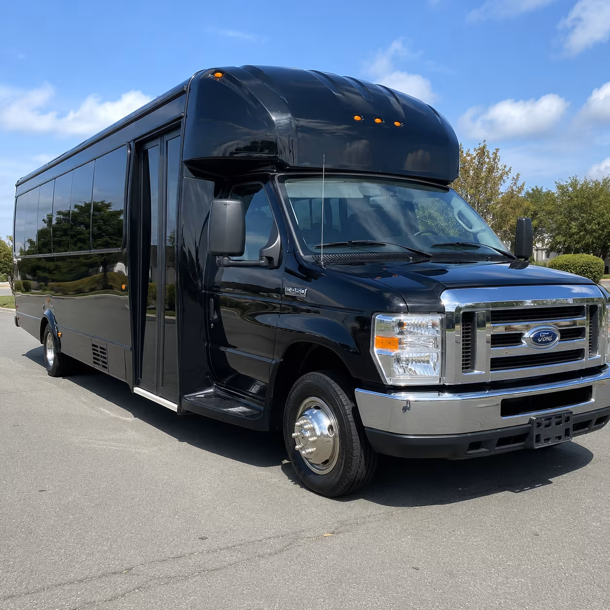 party bus rentals for upland area proms at chaffey high school and beyond