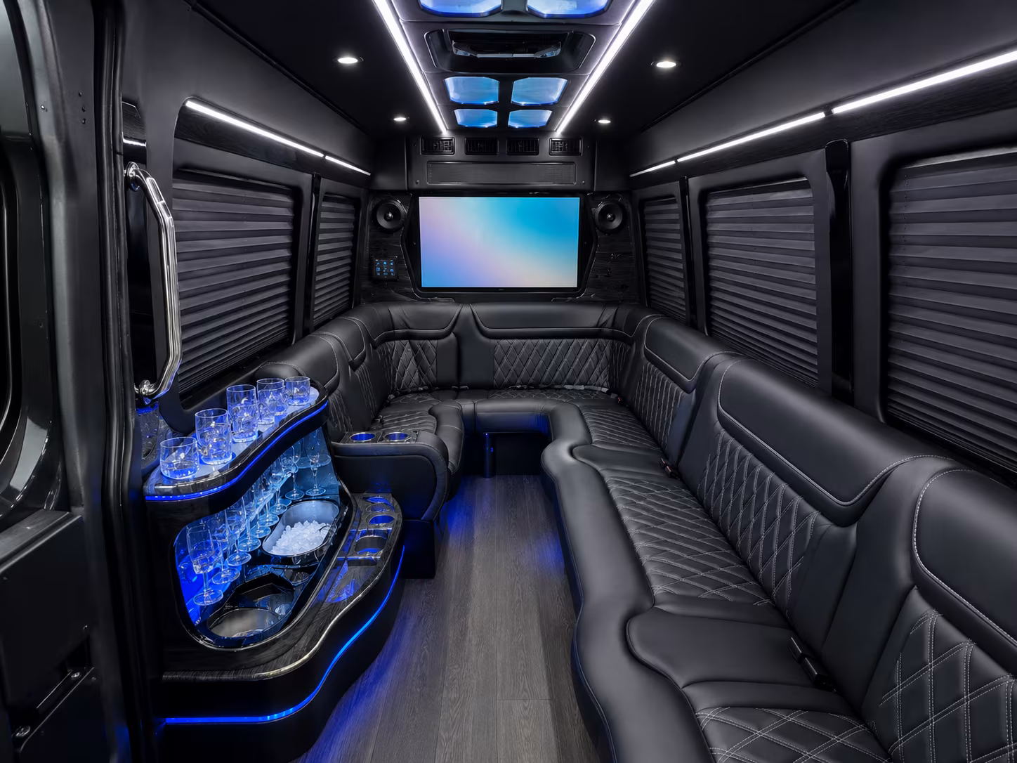 shuttle buses for faith conferences and regional events near upland