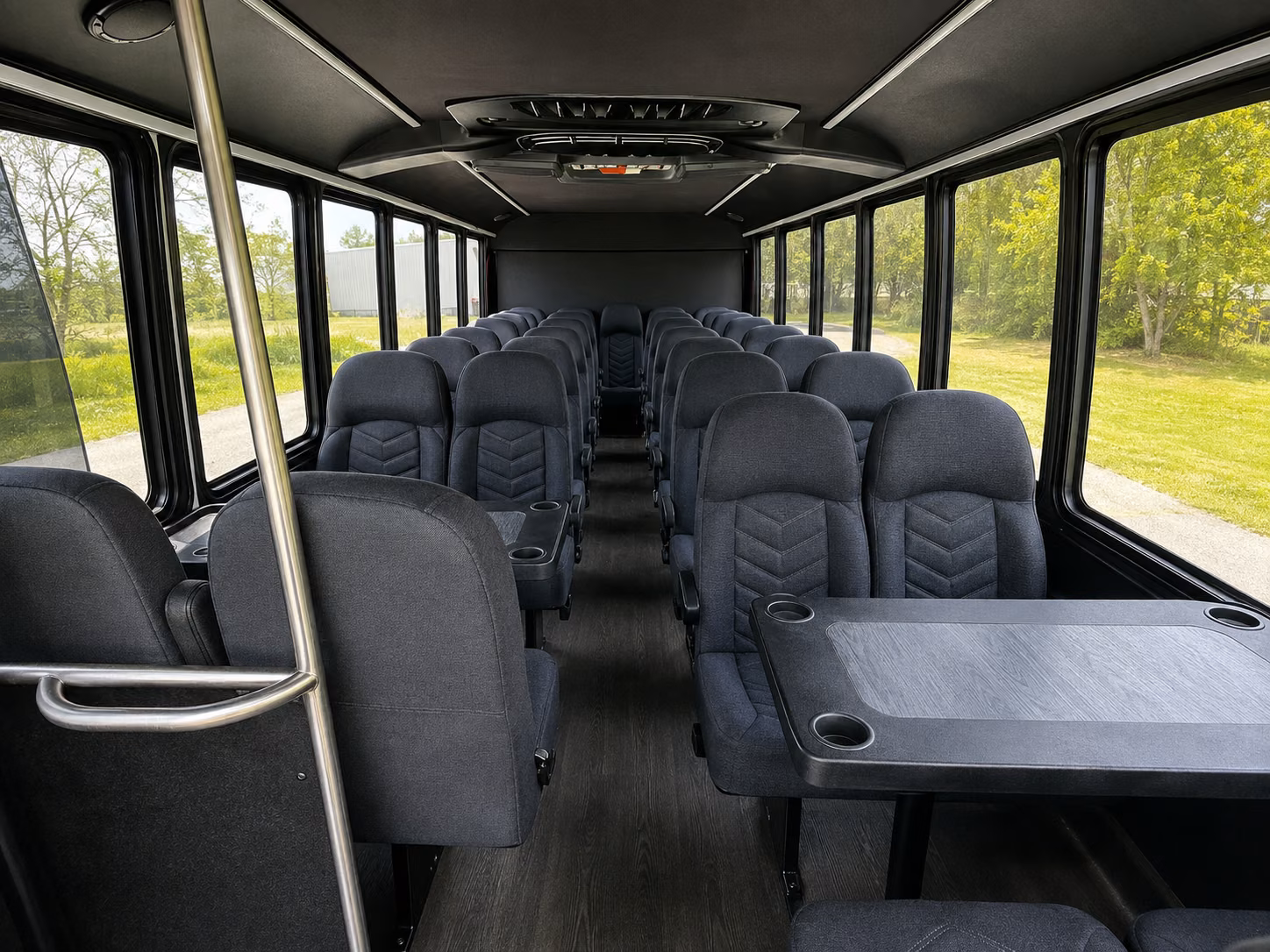 upland private event transportation onboard seating