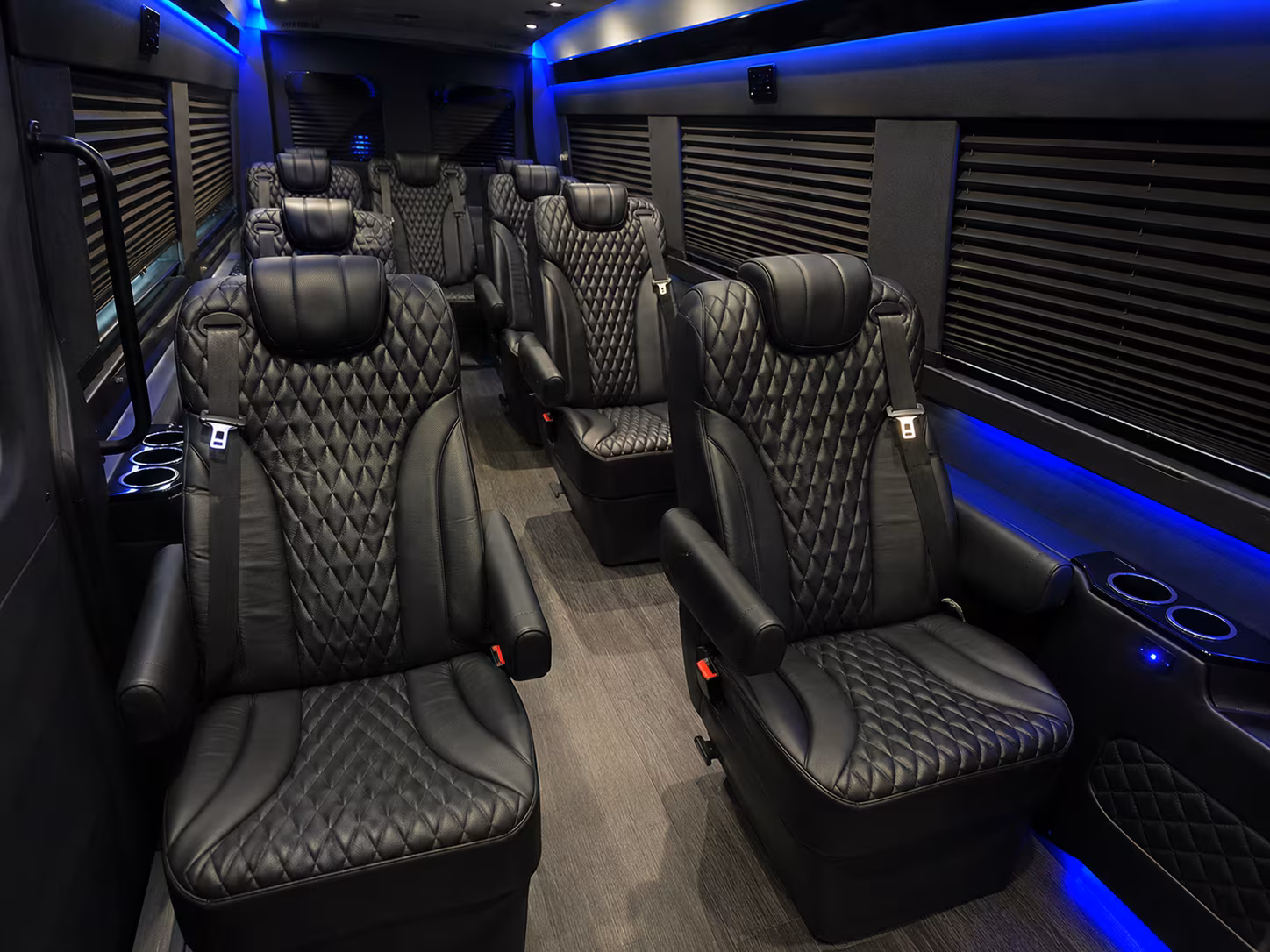 upland sporting event transportation onboard seating