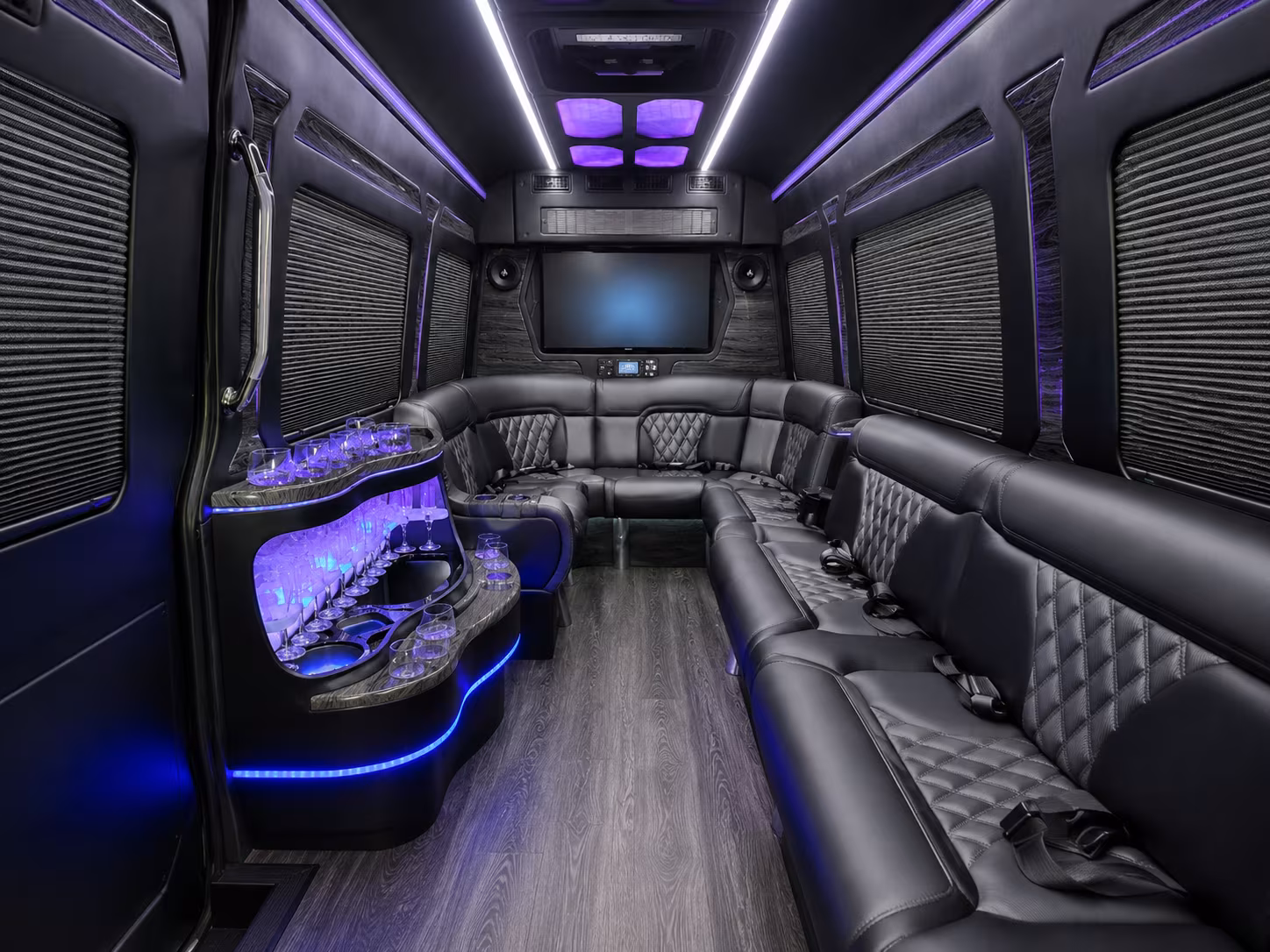 upland sprinter limousine interior